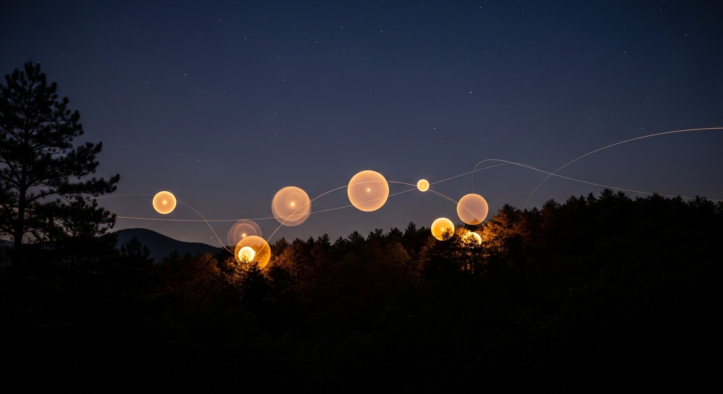 Brown Mountain Lights near Spruce Pine, NC